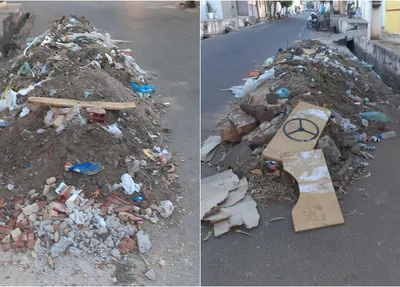 Lixo em rua