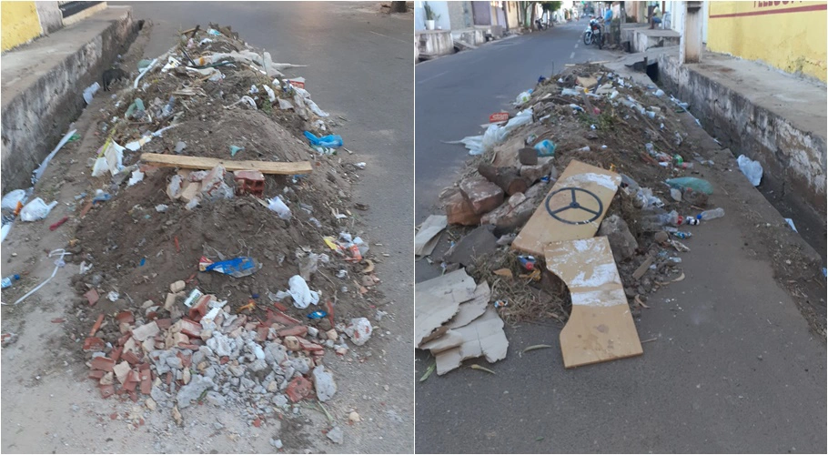 Lixo em rua