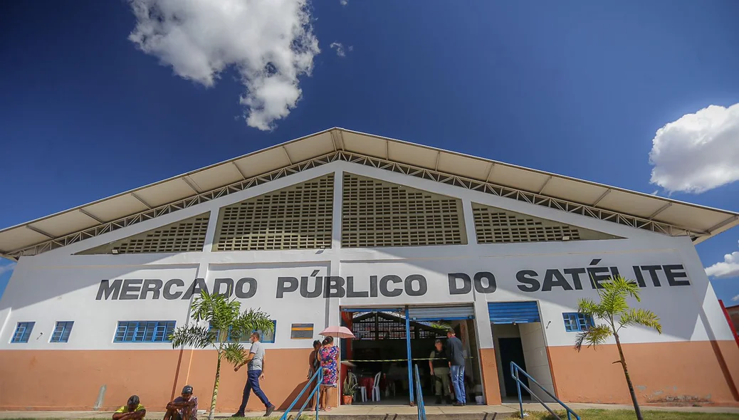 Mercado do bairro Satélite