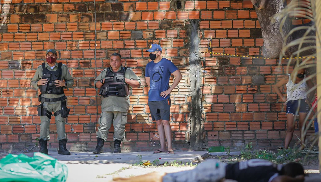 O crime aconteceu no bairro Macaúba