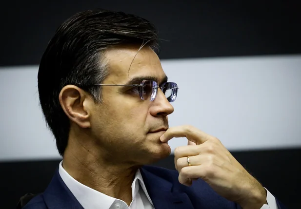 O governador do Estado de São Paulo, Rodrigo Garcia, no Palácio dos Bandeirantes