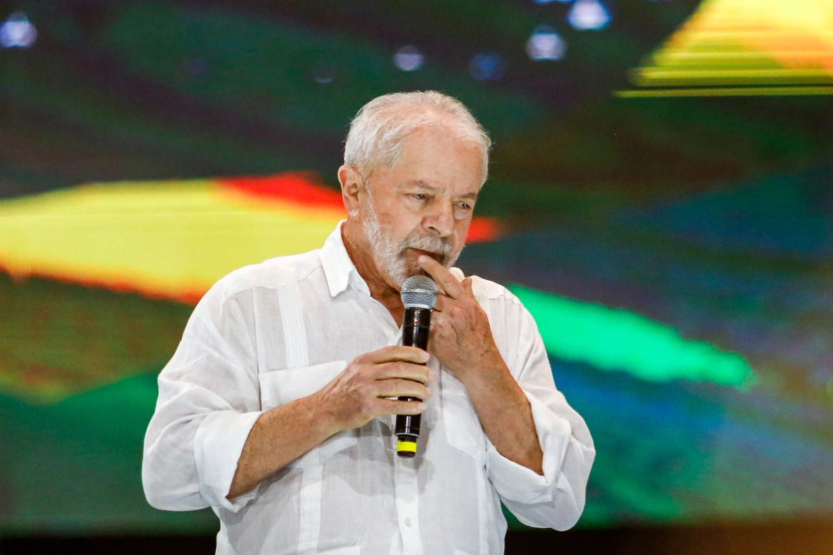 O pré-candidato a Presidência da República Luiz Inácio Lula da Silva (PT)