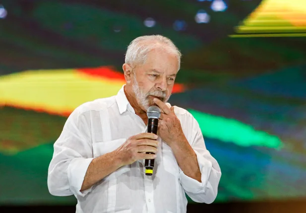 O pré-candidato a Presidência da República Luiz Inácio Lula da Silva (PT)