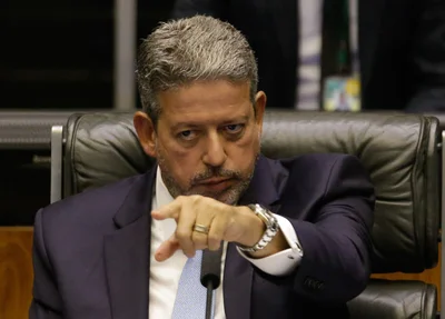 O presidente da Câmara, Arthur Lira