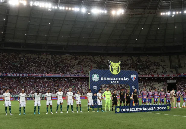 Palmeiras e Fortaleza pela Série A
