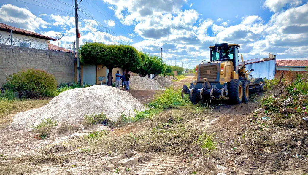 Pavimentação em Campo Maior