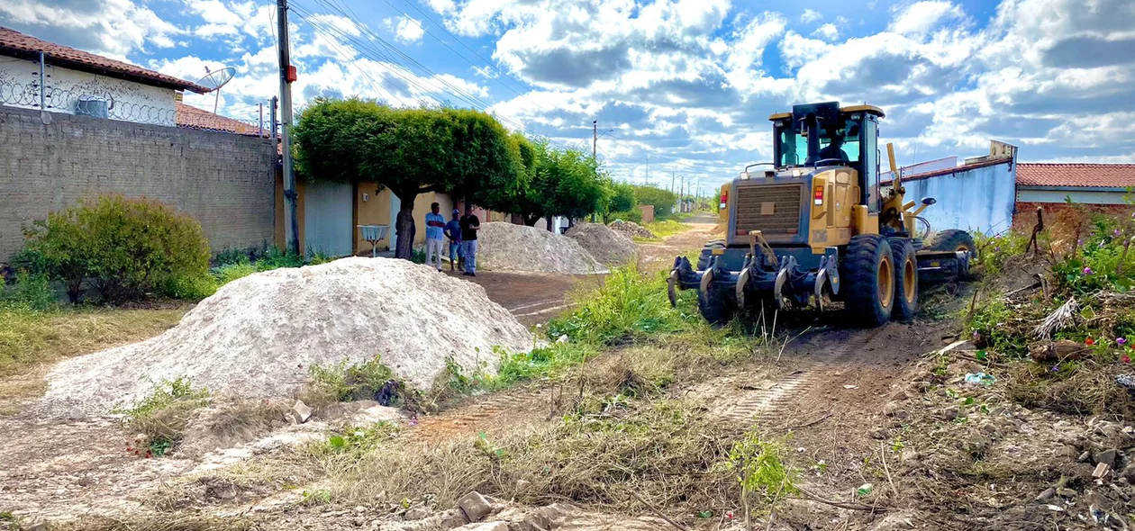 Pavimentação em Campo Maior