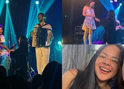 Pedido de casamento no palco do show de Marcelo jeneci em Piripiri