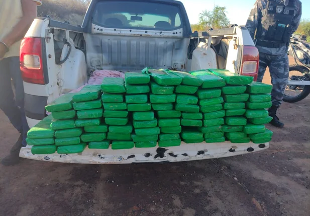 PM apreende maconha avaliada em R$ 150 mil em Simplício Mendes