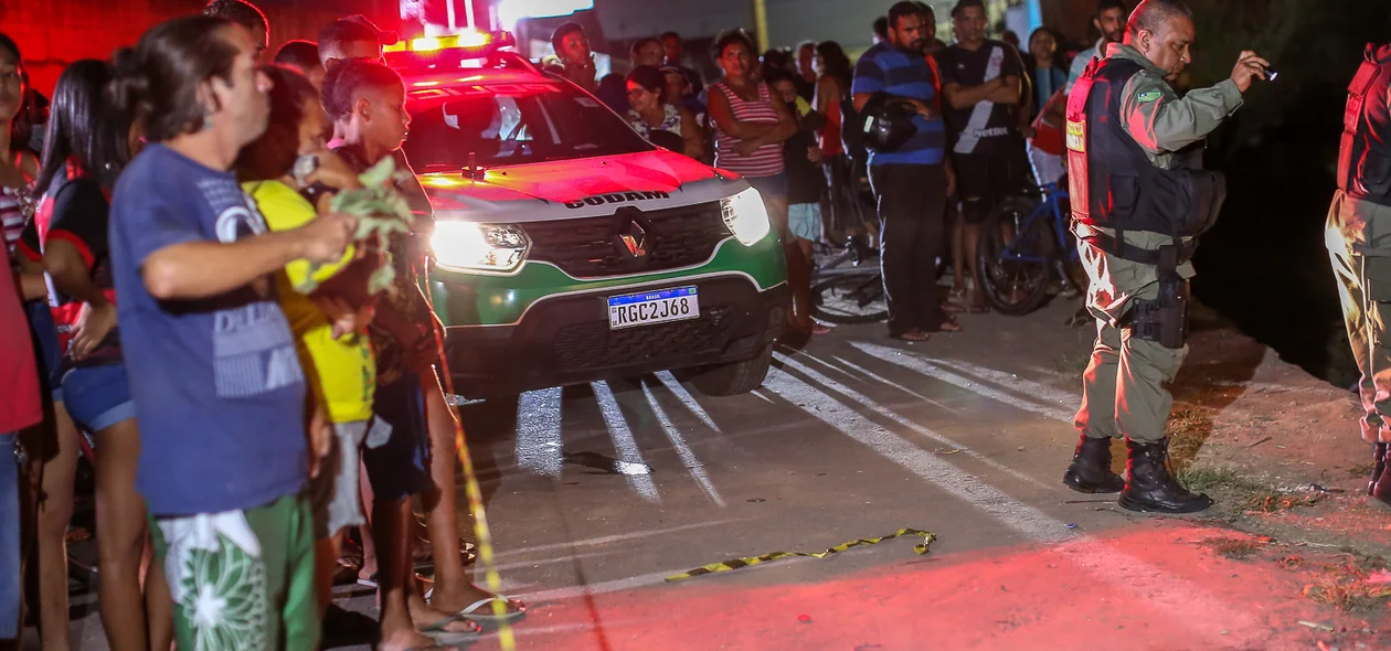 Polícia Militar isolou o local