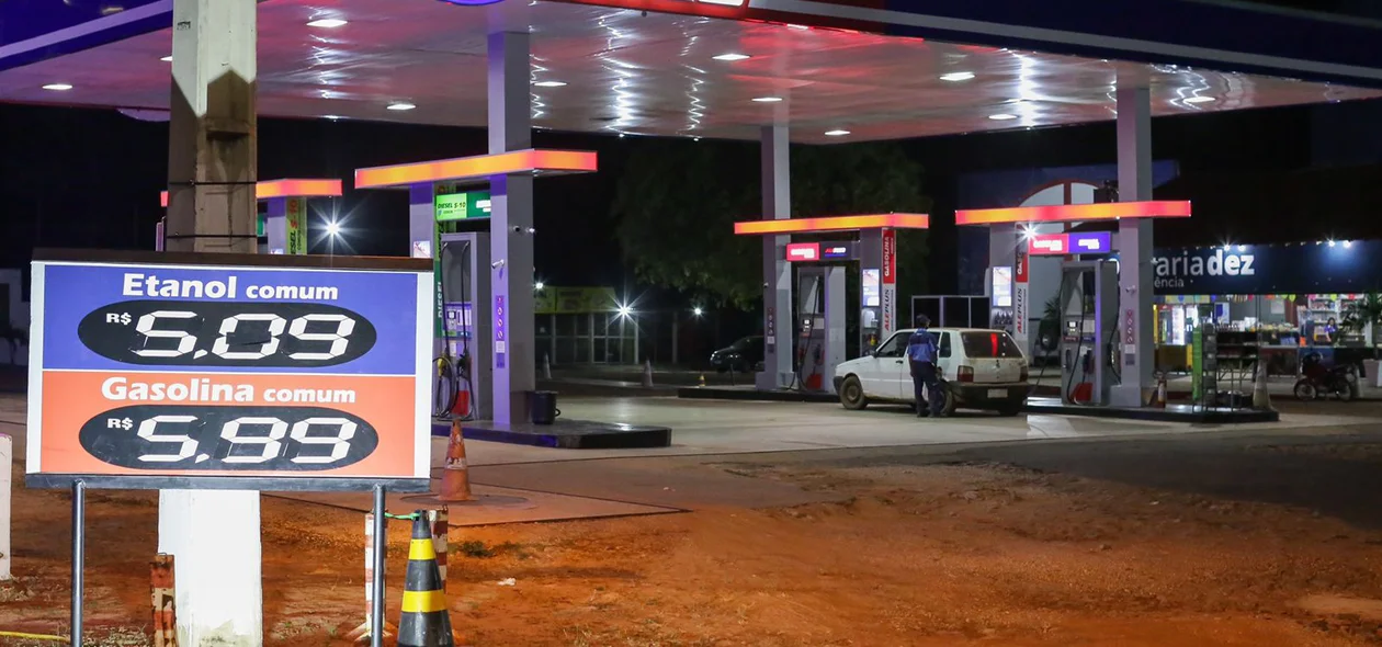 Posto Ale na BR 343 com gasolina a R$ 5,99