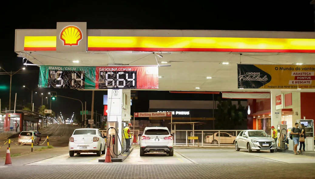 Posto Cacique na Avenida João XXIII