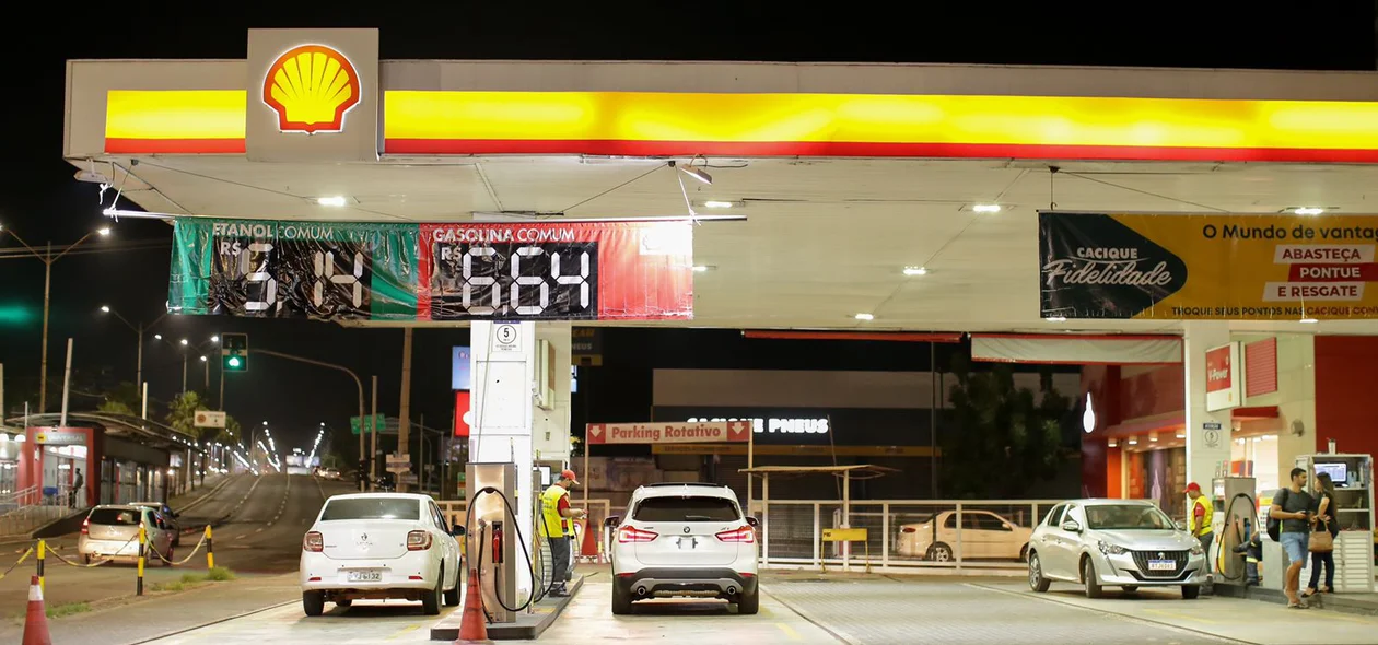 Posto Cacique na Avenida João XXIII