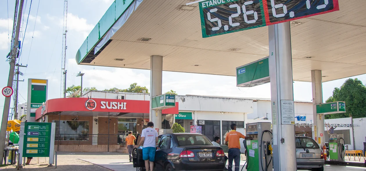 Posto da zona Sul de Teresina