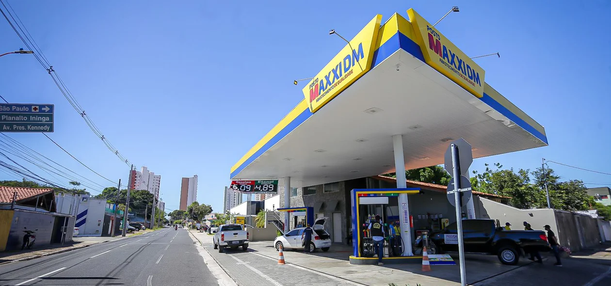 Posto de combustíveis em Teresina