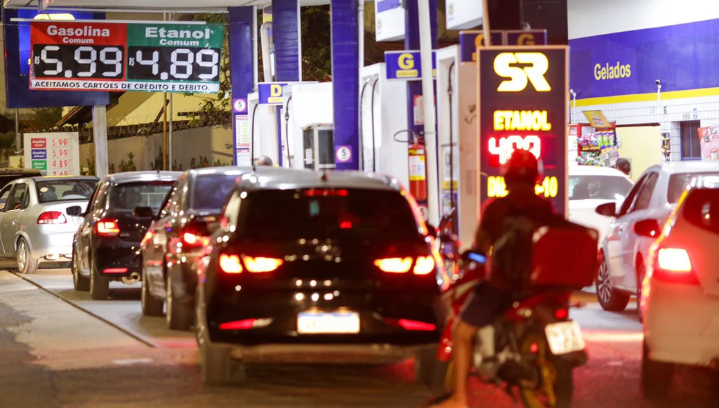 Posto São Raimundo na Avenida Miguel Rosa