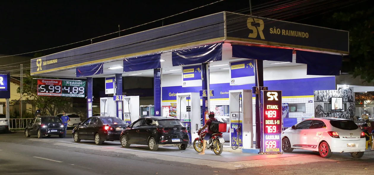 Posto São Raimundo na Avenida Miguel Rosa