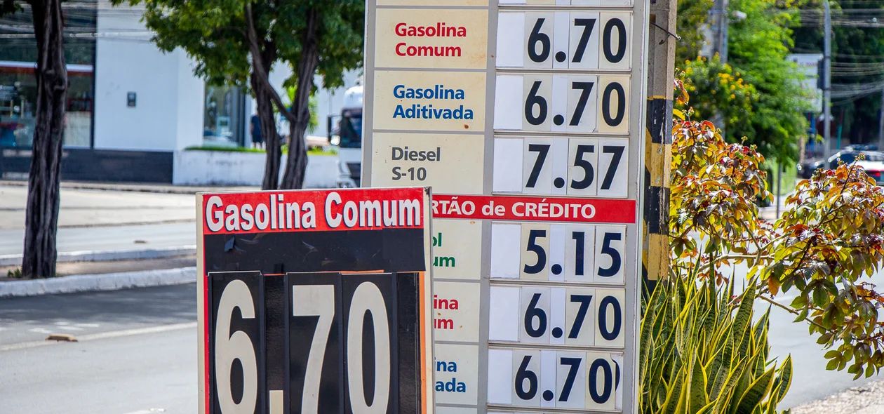 Preço da gasolina