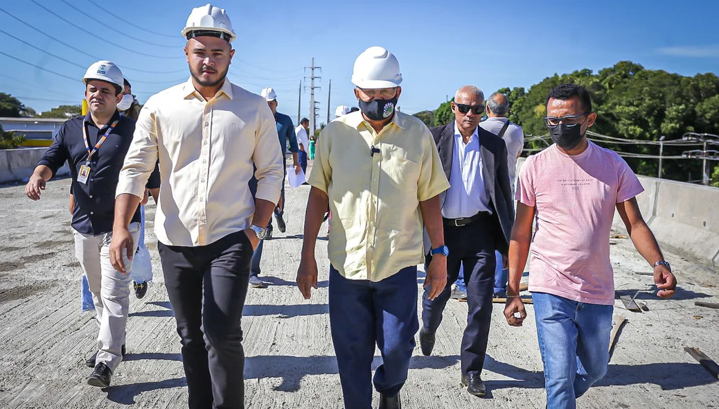Prefeito Dr. Pessoa visita obra do Viaduto da Tabuleta nesta terça-feira em Teresina