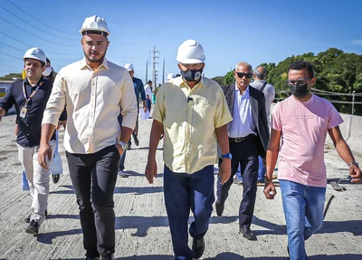 Prefeito Dr. Pessoa visita obra do Viaduto da Tabuleta nesta terça-feira em Teresina