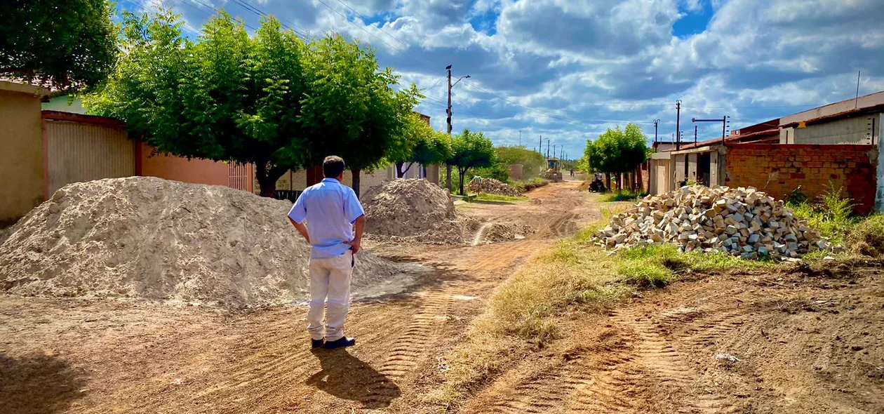 Prefeitura de Campo Maior dá seguimento a plano de pavimentação da cidade
