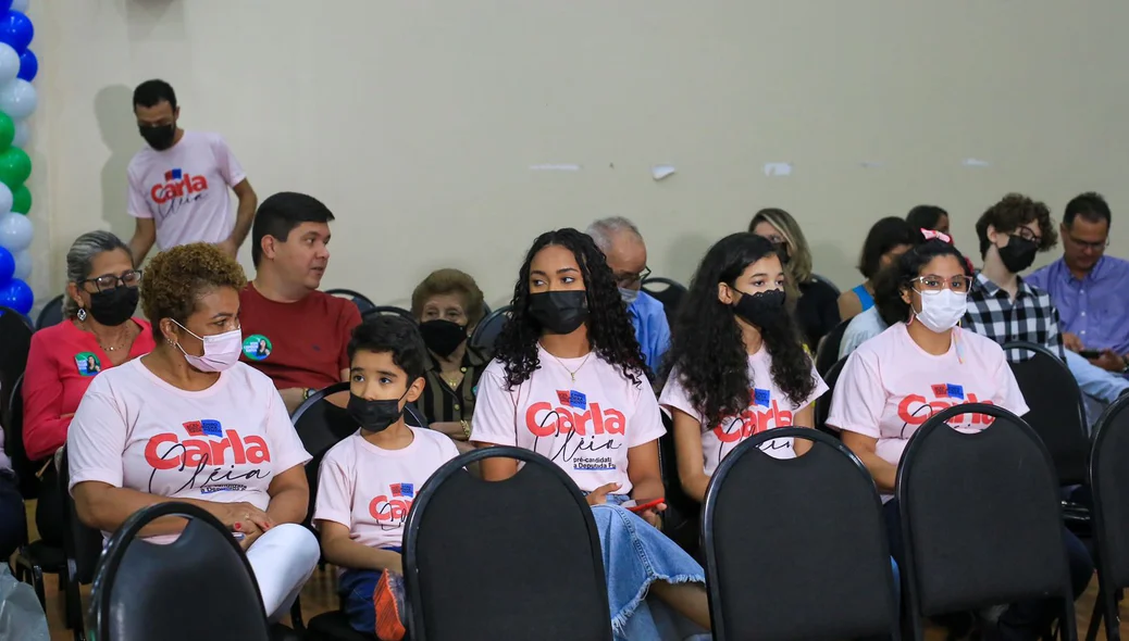 Presentes no evento