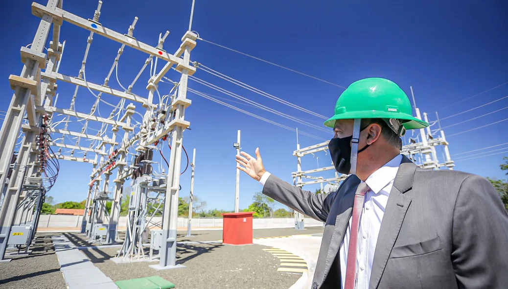 Presidente da Equatorial Piauí, Lenner Jaime inaugura Subestação de Demerval Lobão