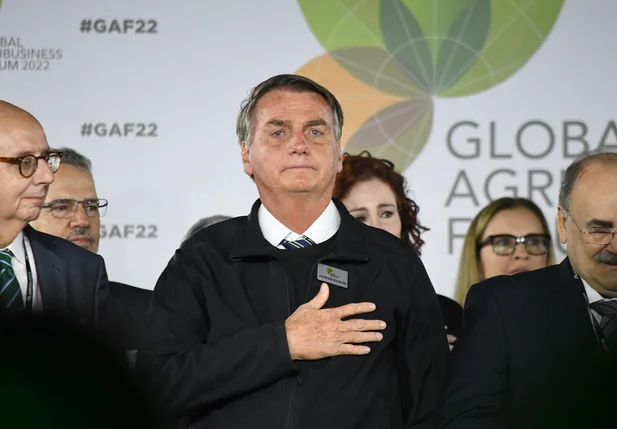 Presidente Jair Bolsonaro no Global Agribusiness Forum 2022
