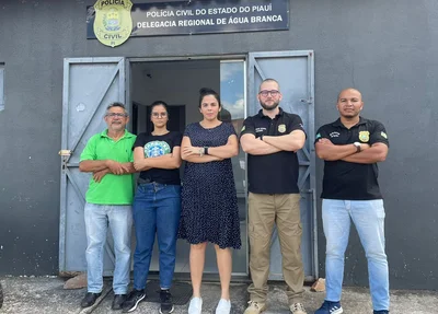 Prisão do acusado de roubo em São Pedro do Piauí