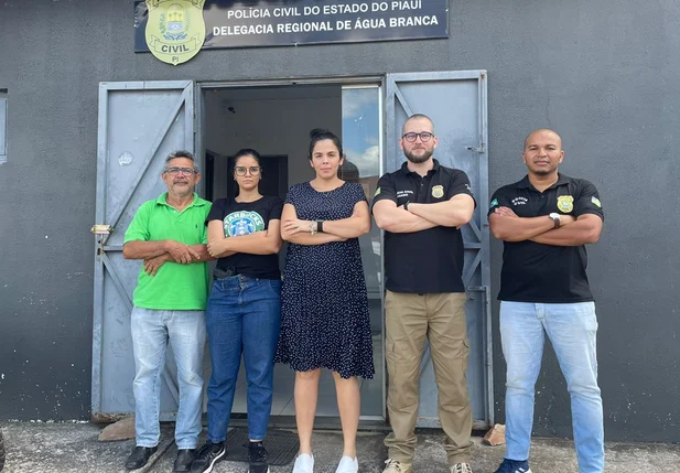 Prisão do acusado de roubo em São Pedro do Piauí