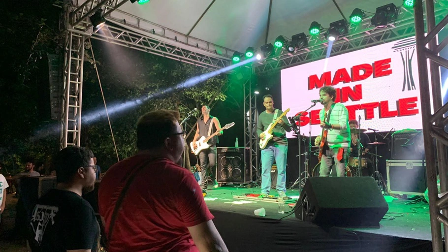 Público celebra na capital piauiense a Semana do Rock na Ponte Estaiada
