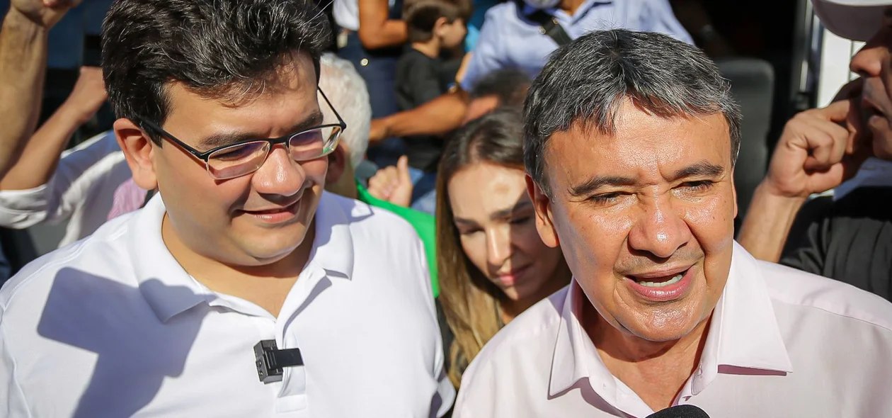 Rafael Fonteles e Wellington Dias chegam para homologação de candidaturas a governador e senador