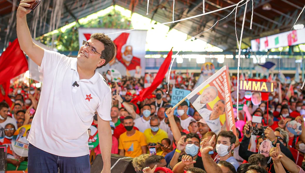 Rafael Fonteles na convenção