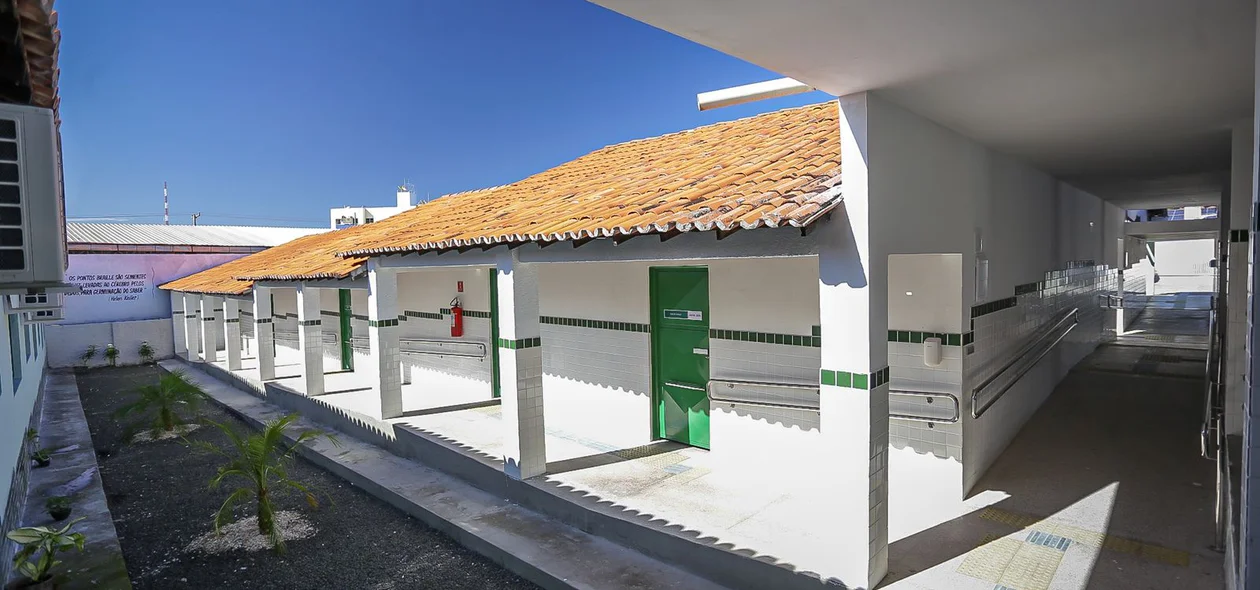 Salas para receber os alunos