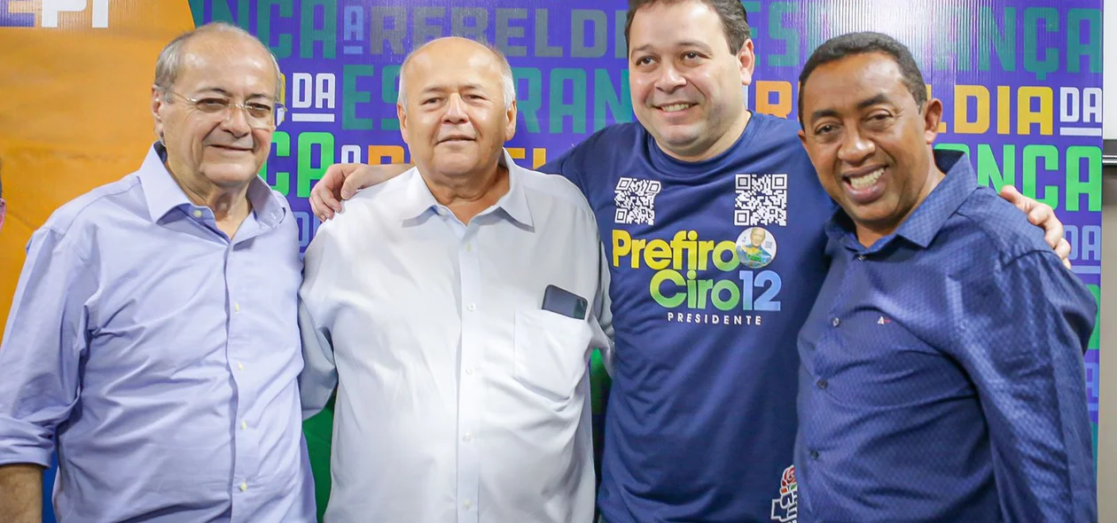 Sílvio Mendes, Charles da Silveira, Evandro Hidd e Joel Rodrigues