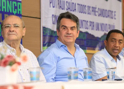 Sílvio Mendes, Ciro Nogueira e Joel Rodrigues