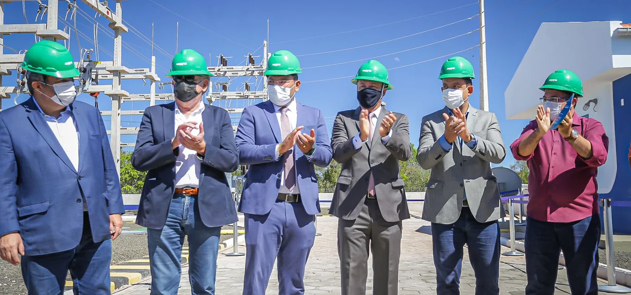 Solenidade de inauguração da Subestação de Demerval Lobão
