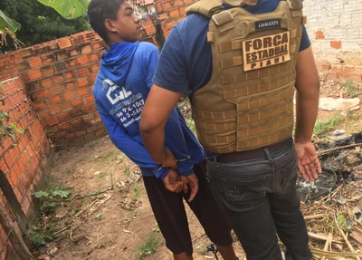 Suspeito preso na zona norte de Teresina