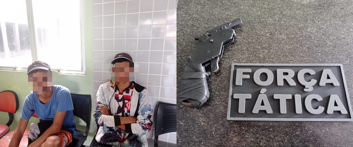 Suspeitos presos e arma apreendida em Campo Maior