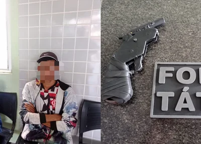 Suspeitos presos e arma apreendida em Campo Maior
