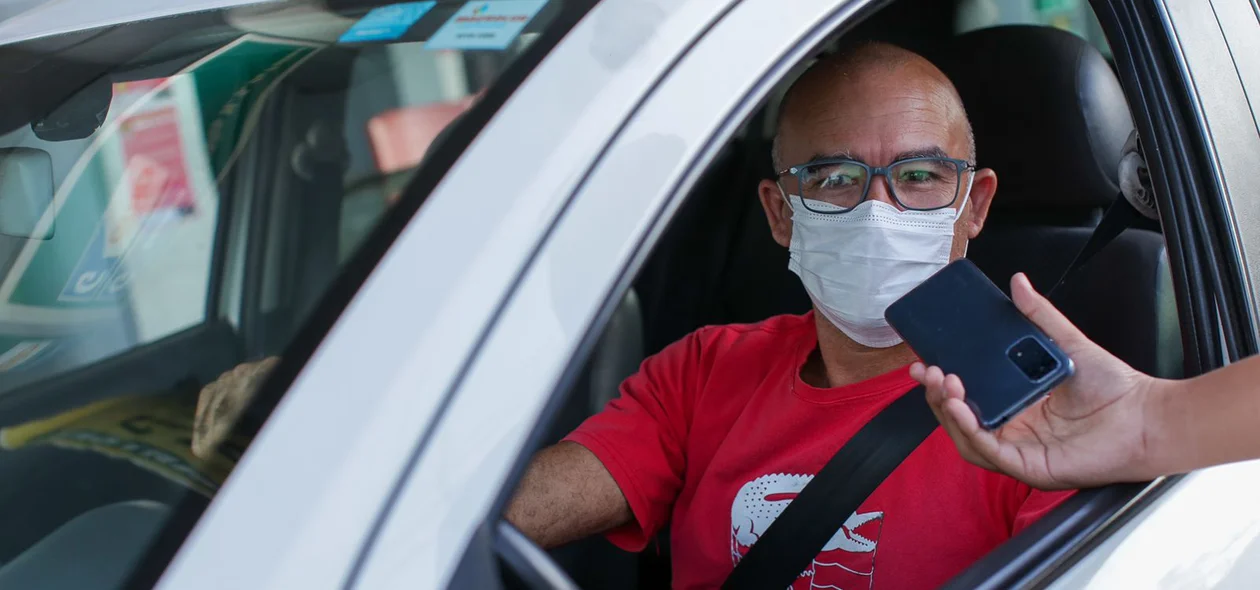 Taxista Marcos Antônio