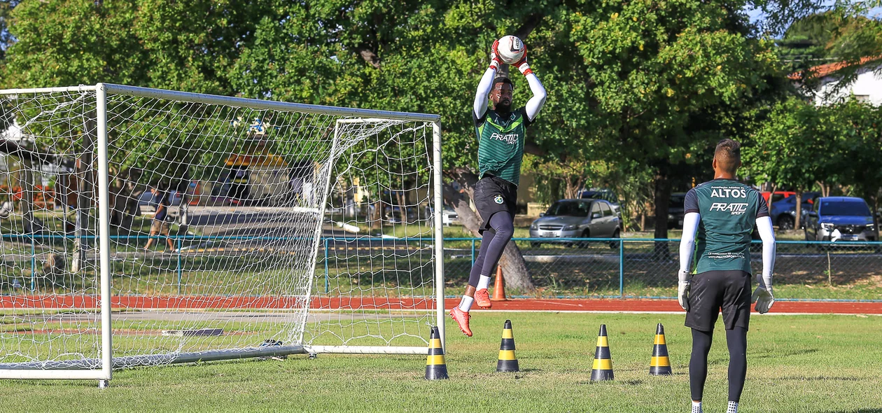 Treinamento do goleiro