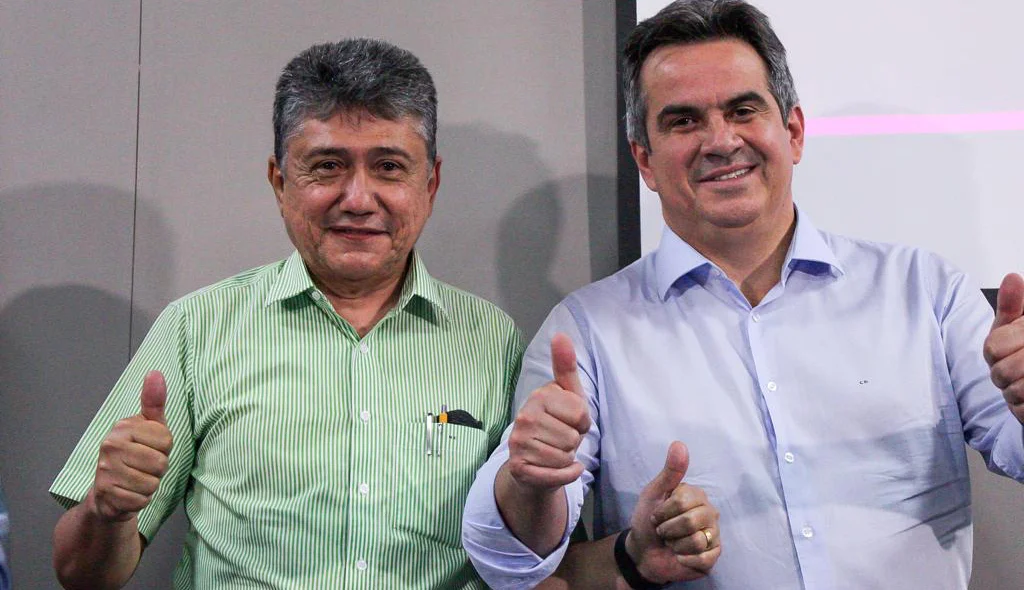 Vice-presidente do União Brasil, Marcos Elvas, e Ciro Nogueira