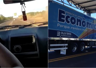 Vídeo flagra atropelamento de ciclista