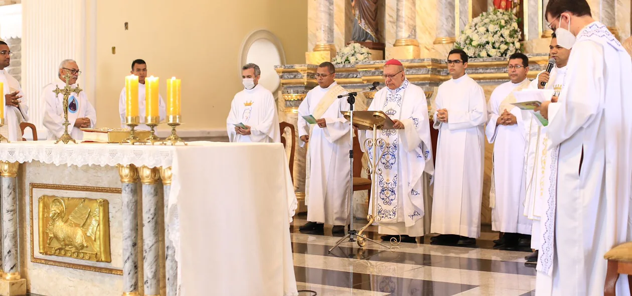 A missa marca a primeira cerimônia do aniversário de Teresina