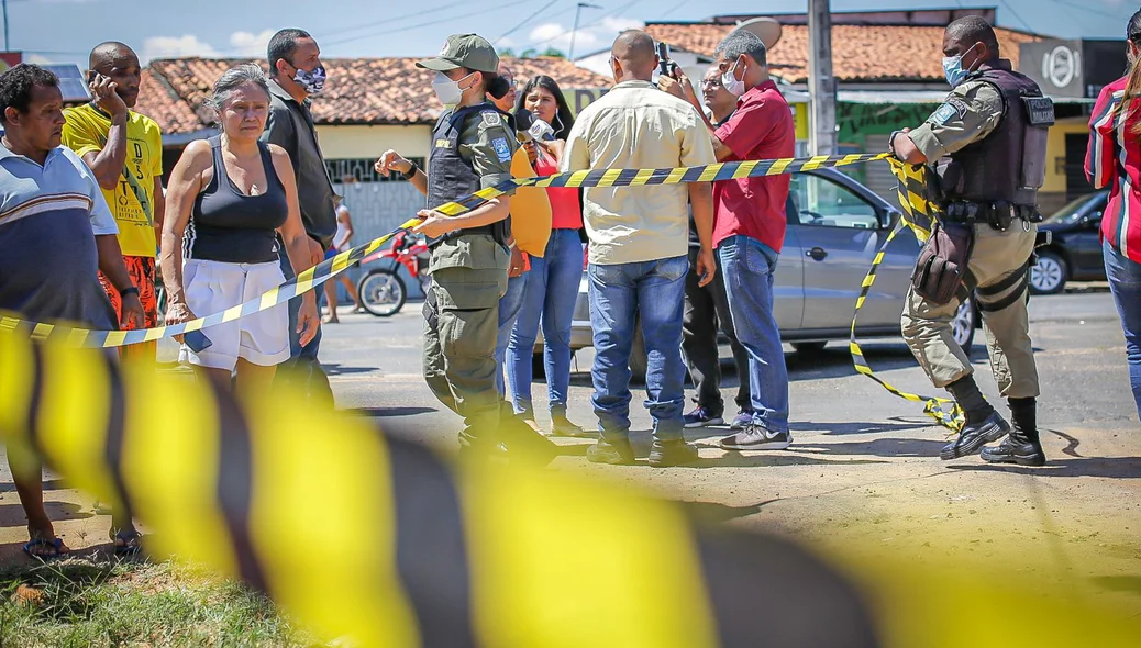A vítima foi identificada como Ramon Farias de Sousa