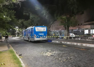 A vítima morreu após ser atropelada na Praça Saraiva