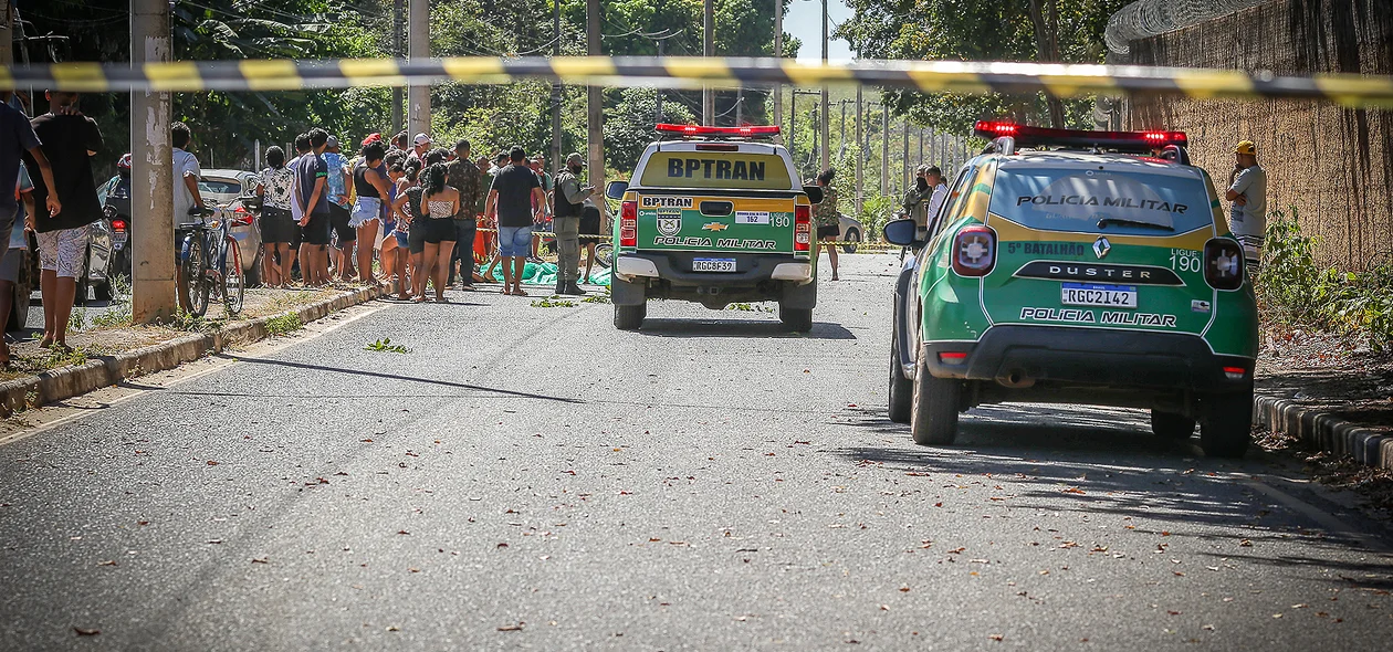 Acidente aconteceu na avenida Nicanor Barreto