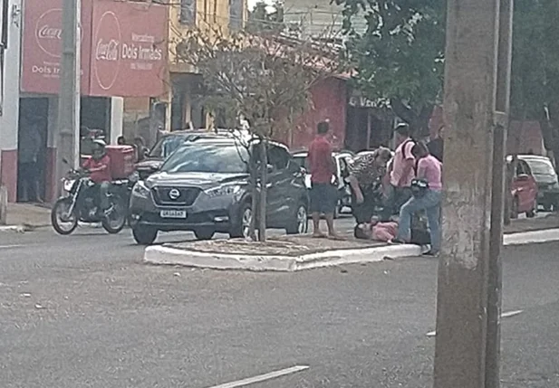 Acidente no bairro Saci