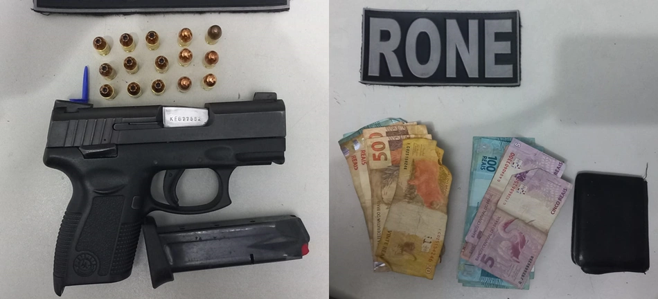 Apreensão do RONE na Avenida Maranhão